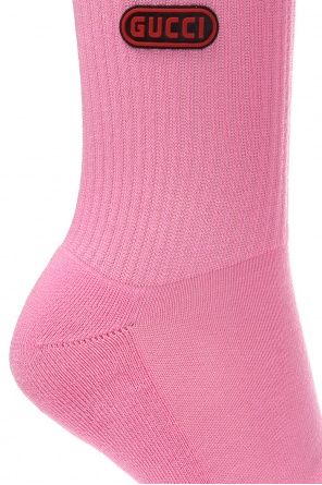 Sylvie web' striped socks, zdjęcie 2 Sylvie web' striped socks od Gucci